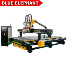 2040 Atc Wood CNC Router Carousel Type with Drilling Head for Drilling Holes